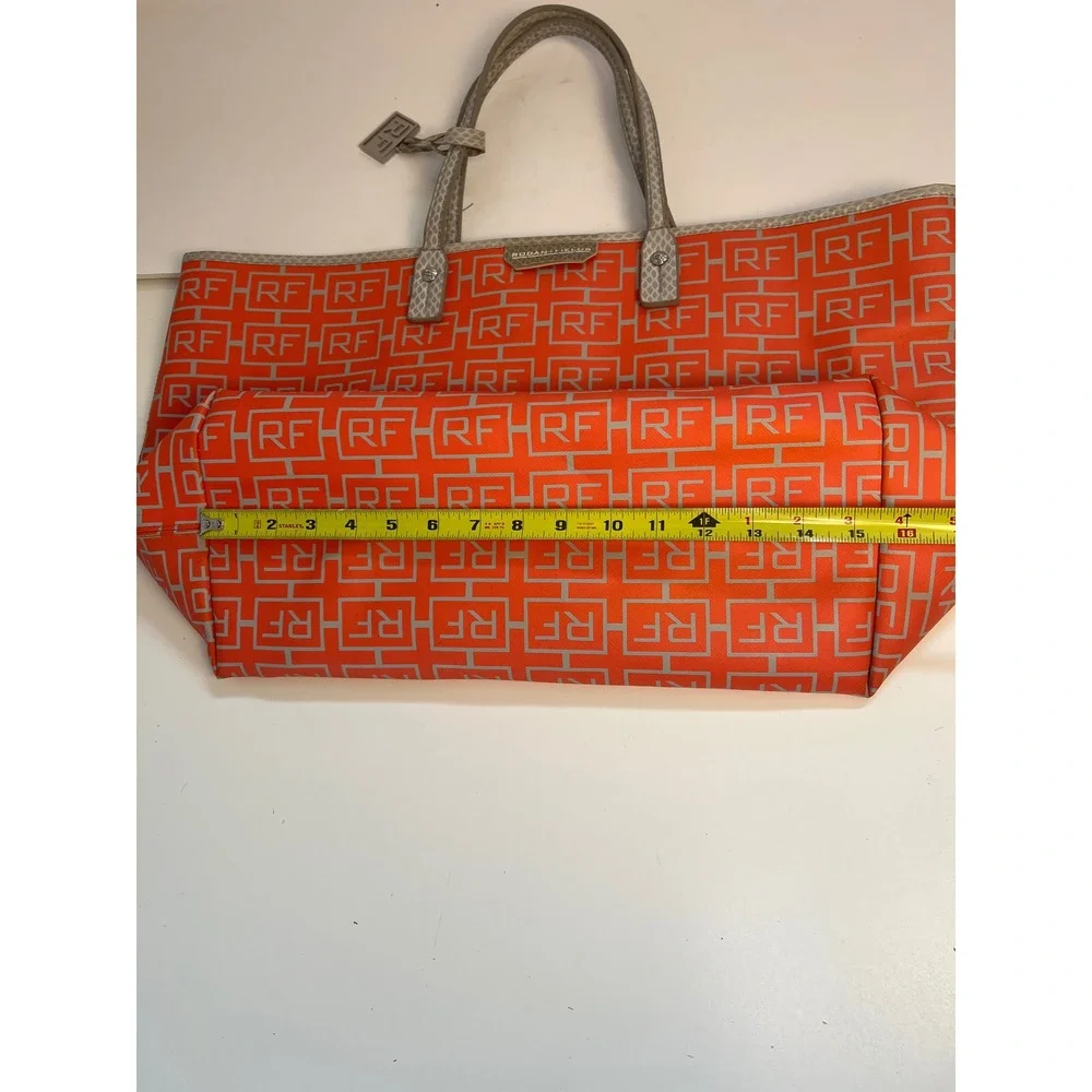 Rodan Fields Orange RF Logo Tote Bag Shoulder Bag‎
